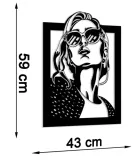 obraz-azurowy-dekoracja-scienna-panel-kobieta-3d-stan-nowy-wysokosc-produktu-59-cm