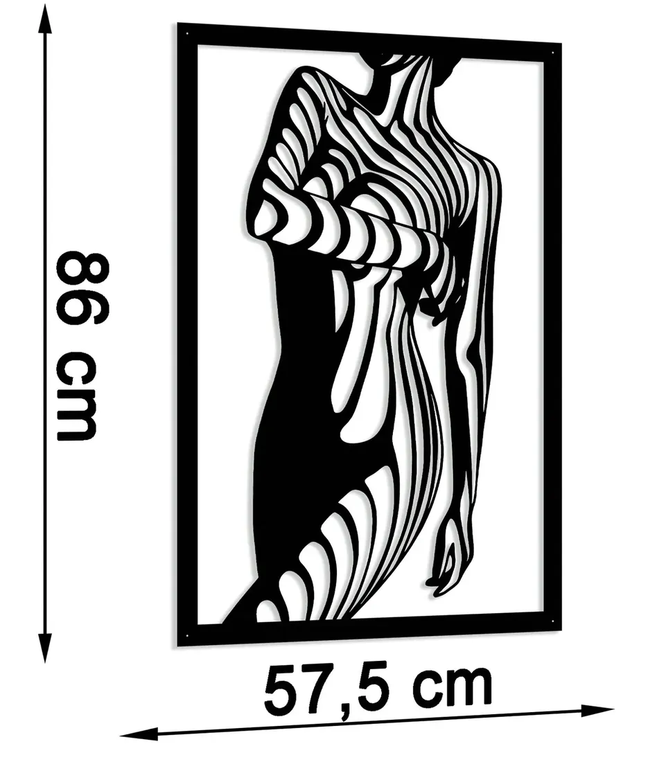obraz-azurowy-dekoracja-scienna-panel-akt-kobieta