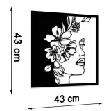 obraz-azurowy-dekoracja-scienna-panel-kobieta-3d-stan-nowy-szerokosc-produktu-43-cm