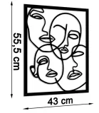obraz-azurowy-dekoracja-scienna-panel-twarze-3d-marka-inna