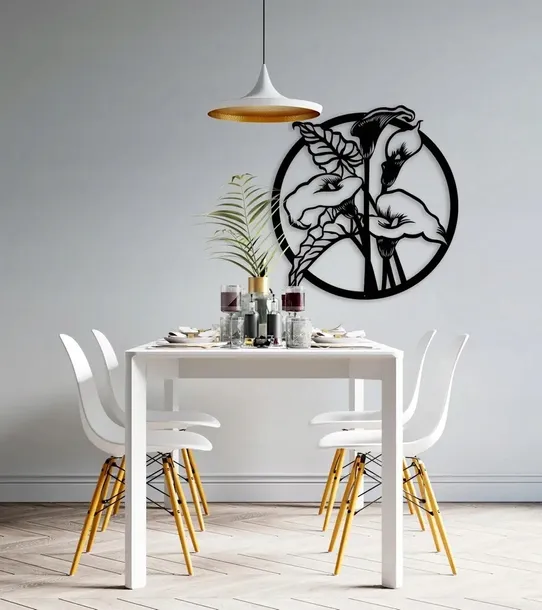obraz-azurowy-dekoracja-scienna-panel-kwiaty-3d-wysokosc-produktu-42-5-cm