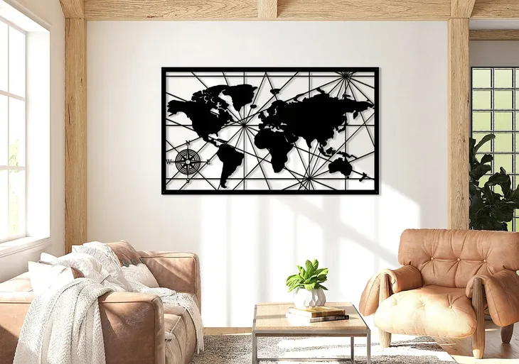 obraz-azurowy-dekoracja-scienna-panel-mapa-xxl-3d-stan-opakowania-oryginalne