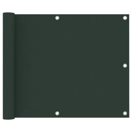 parawan-balkonowy-ciemnozielony-75x400-cm-tkanina-oxford