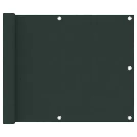 parawan-balkonowy-ciemnozielony-75x600-cm-tkanina-oxford