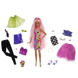barbie-lalka-extra-deluxe-rozowe-wlosy-stylizacje
