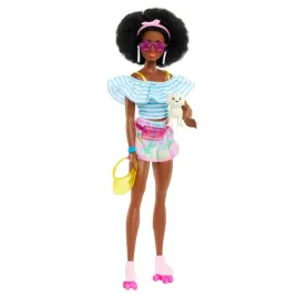barbie-lalka-afro-wrotki-stylowe-akcesoria