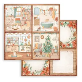 papier-30x30-stamperia-all-around-christmas