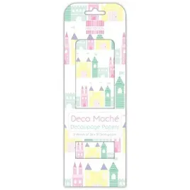papier-do-decoupage-deco-mache-zamek
