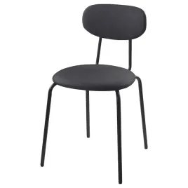 ikea-ostano-krzeslo-czarny-remmarn-ciemnoszary