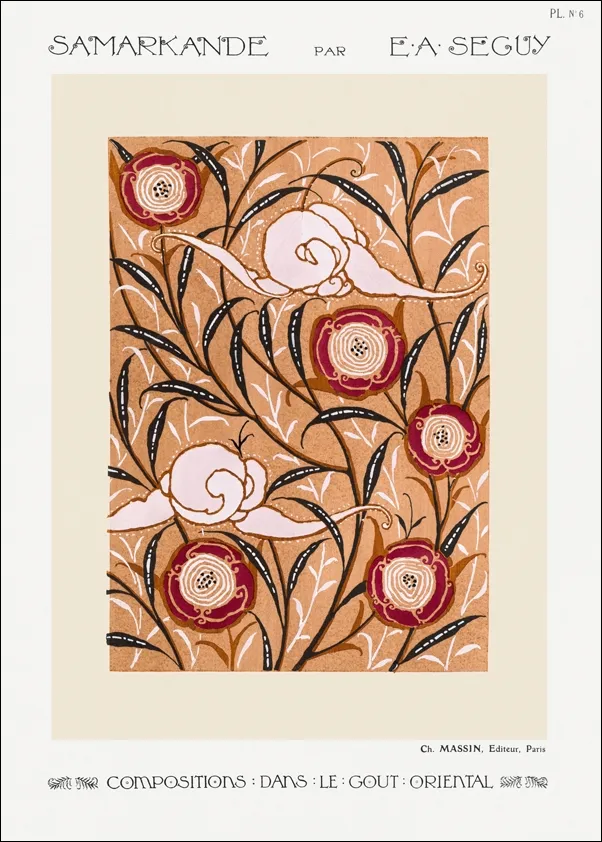 art-nouveau-flower-pattern-stencil-print-in-oriental-style-e-a-seguy-