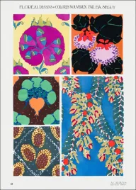 botanical-colorful-background-e-a-seguy-plakat-40x50-cm