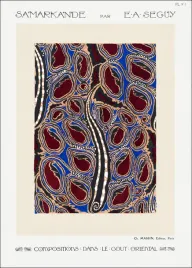 botanical-pochoir-pattern-in-art-deco-oriental-style-e-a-seguy-plakat