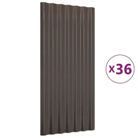 panele-dachowe-36-szt-malowana-proszkowo-stal-80x36-cm