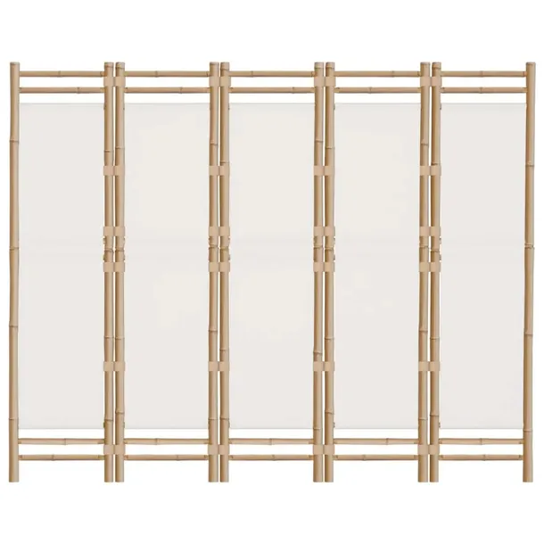 skladany-parawan-5-panelowy-200-cm-bambus-i-plotno