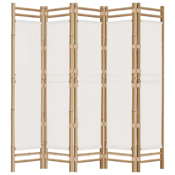 skladany-parawan-5-panelowy-200-cm-bambus-i-plotno