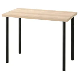 ikea-linnmon-adils-biurko-dab-bejcowany-100x60-cm