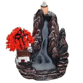 kominek-dymny-wodospad-maly-z-czerwonym-drzewkiem-kadzidelko-backflow-dym