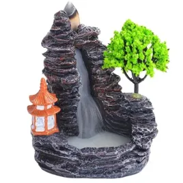 kominek-zapachowy-wodospad-z-zielonym-drzewkiem-relax-zen-kadzidelka