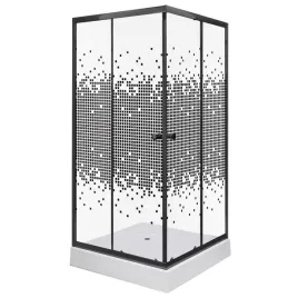 kabina-prysznicowa-pixel-sq-80-czarna-z-brodzikiem-nowoczesny-design