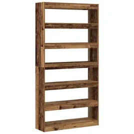 szafka-na-ksiazki-drewno-pochodzace-z-odpadow-100-x-30-x-198-cm
