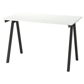 ikea-trotten-biurko-bialy-antracyt-120x70-cm