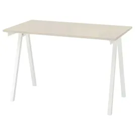 ikea-trotten-biurko-bezowy-bialy-120x70-cm