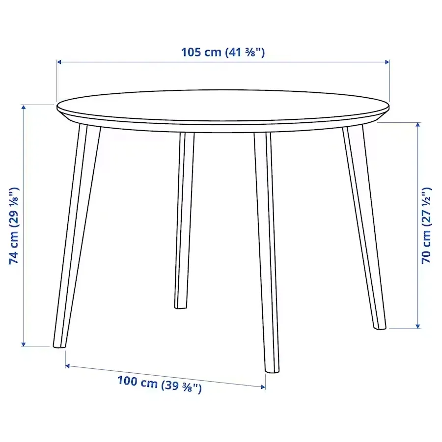 ikea-lisabo-stol-czarny-105-cm-stan-nowy