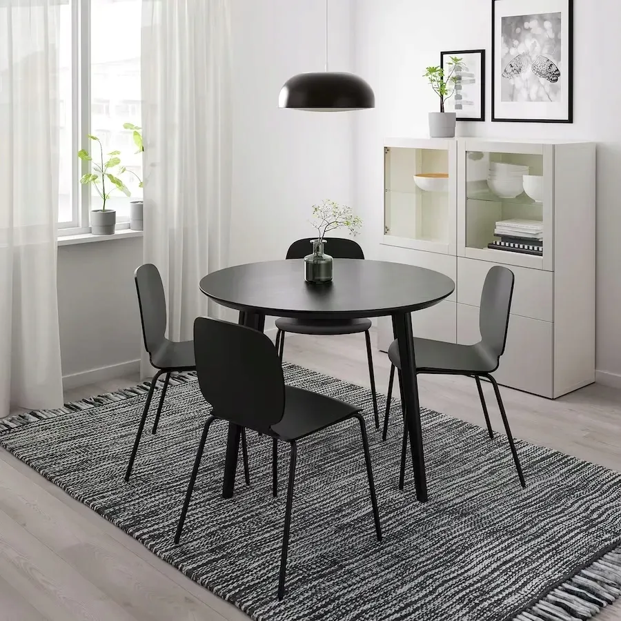 ikea-lisabo-stol-czarny-105-cm-stan-nowy