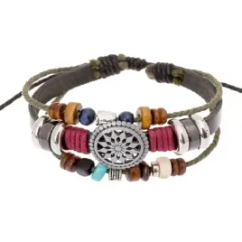 meska-bransoletka-regulowana-chakra-yoga