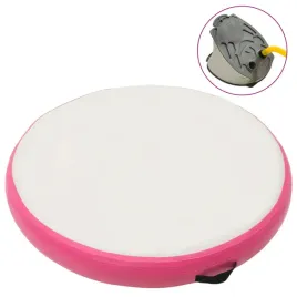 mata-gimnastyczna-z-pompka-100x100x15-cm-pvc-rozowa