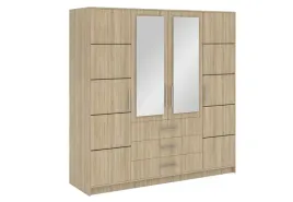 szafa-bali-d4-dab-sonoma-196x58x200-cm-z-lustrem