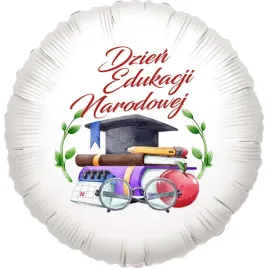 balon-foliowy-dzien-edukacji-narodowej-biret-bialy-18-rnd