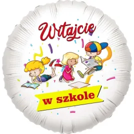 balon-foliowy-witajcie-w-szkole-bialy-18-rnd