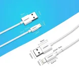 ugreen-kabel-przewod-usb-lightning-mfi-2m-24a-bialy