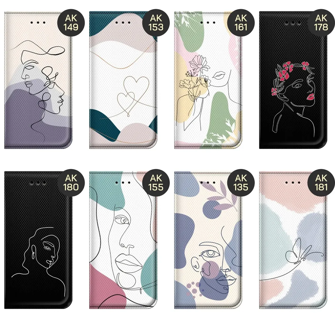 etui-do-xiaomi-redmi-note-12-pro-poco-x5-pro-wzory-continuous-line-art