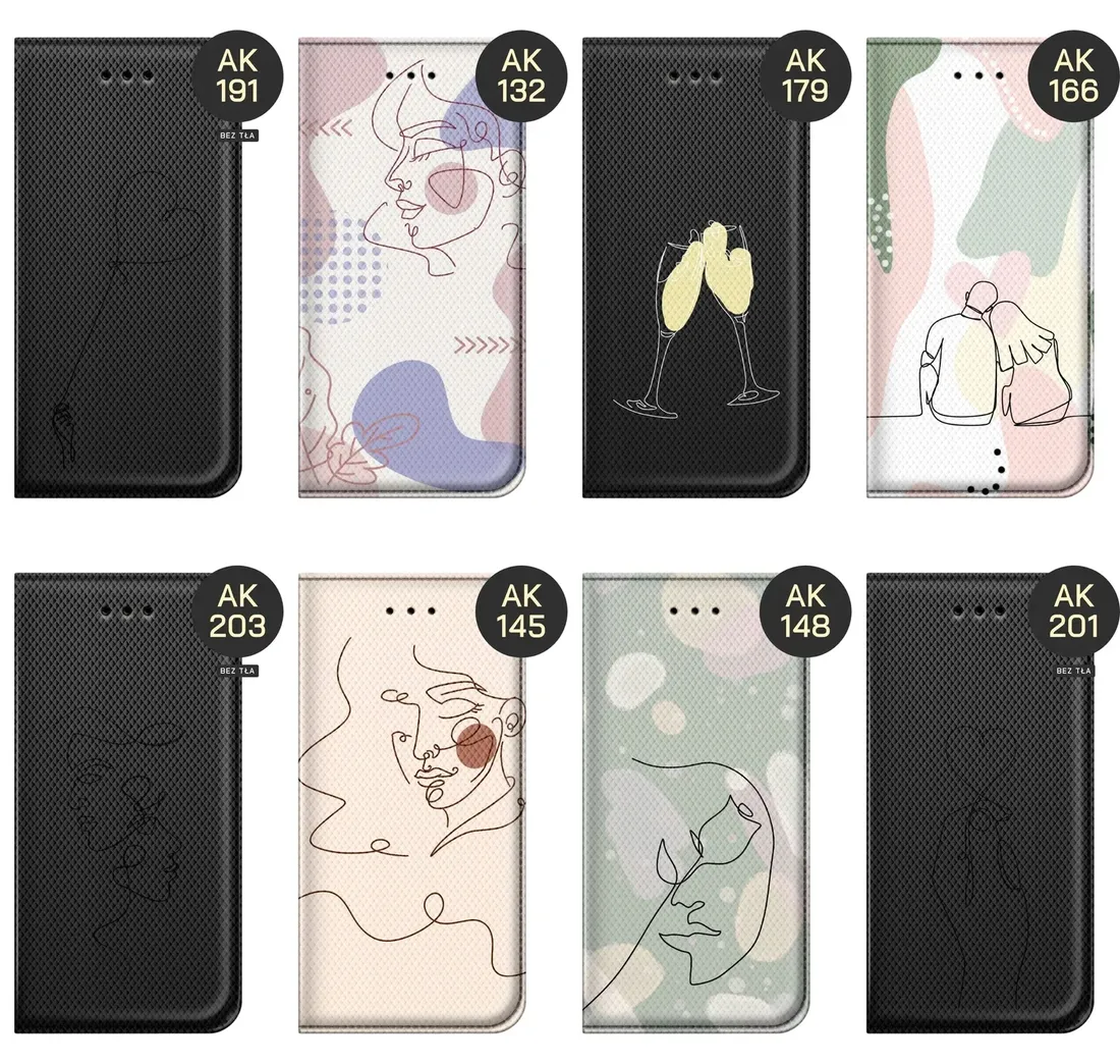 etui-do-xiaomi-redmi-note-12-pro-poco-x5-pro-wzory-continuous-line-art