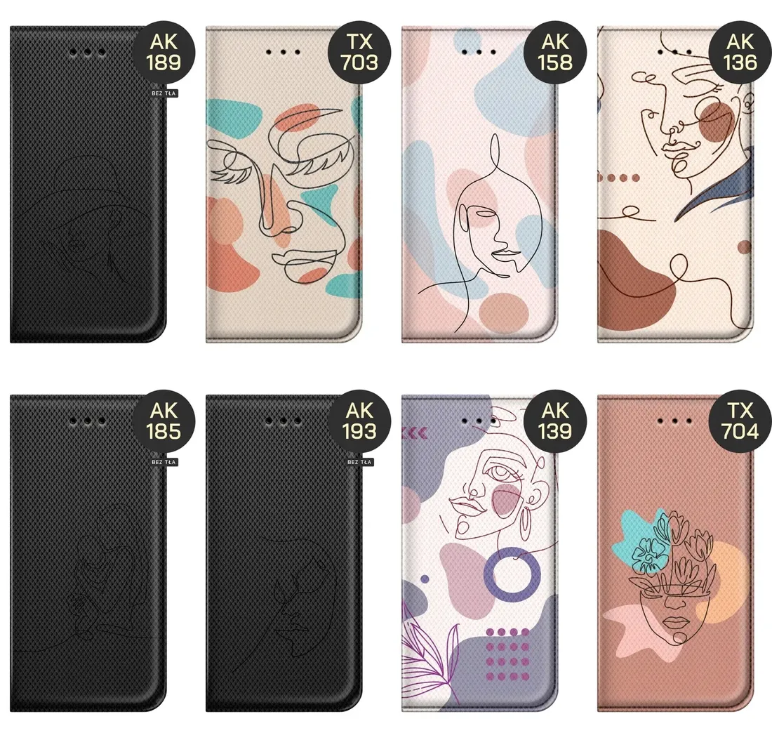 etui-do-xiaomi-redmi-note-12-pro-poco-x5-pro-wzory-continuous-line-art