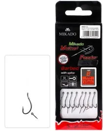 mikado-przypon-method-feeder-z-igla-nr-4-zylka-0-28mm-10cm-op-8szt