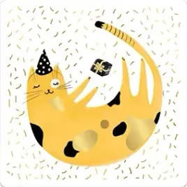 kartka-jednostronna-zolty-kot