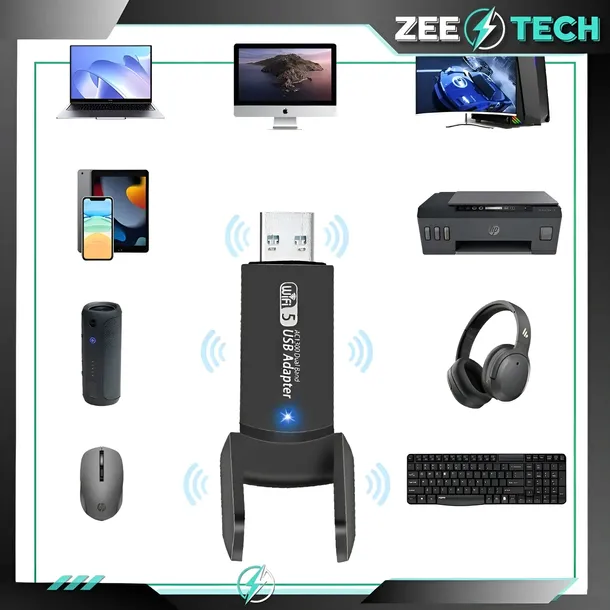 karta-sieciowa-ac1300-rodzaj-karty-zewnetrzna