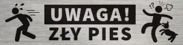 tabliczka-zly-pies-20x5