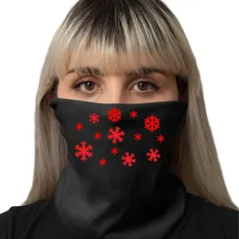 komin-maska-prezent-na-swieta-nadruk-platki-sniegu