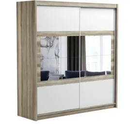 szafa-salwador-203x61x215cm-dab-canyon-bialy