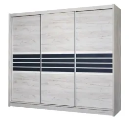 szafa-turyn-250x61x215cm-dab-craft-grafitowe-szklo