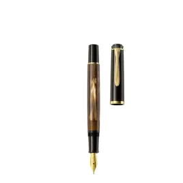 pelikan-classic-m200-pioro-wieczne-f-braz-marmurkowy-tloczek