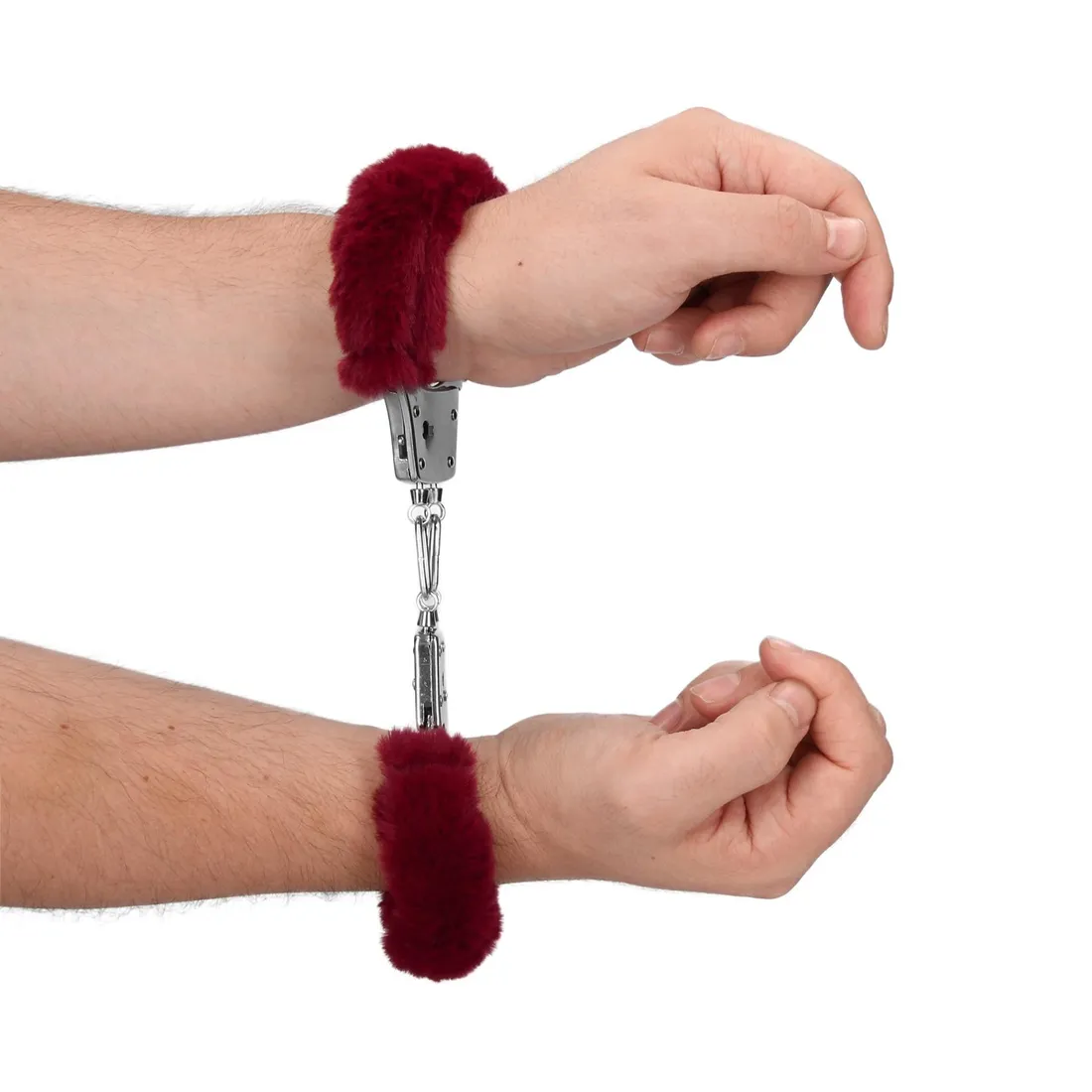 furry-metal-hand-cuffs-red