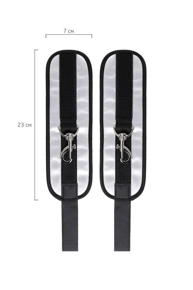 anonymo-hand-clamps-polyester-silver-23-cm