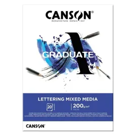 blok-a4-200g-20k-graduate-lettering-mixed-media-canson