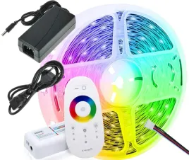 zestaw-rgbw-5m-rf-dotykowy-tasma-led-biala-zimna