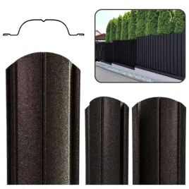 klara-sztacheta-metalowa-ogrodzeniowa-ocynk-dwustronna-czarny-mat-274cm